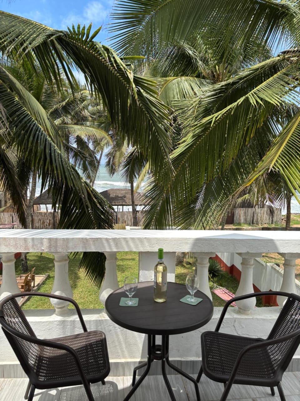 View (from property/room), Balcony/Terrace, Seating area
