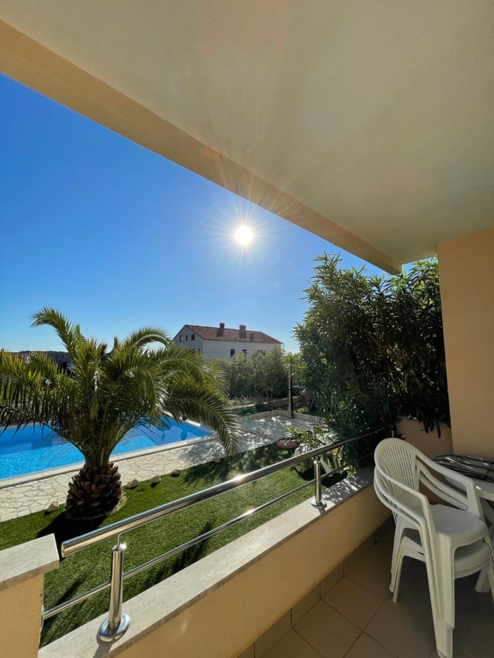 Balcony/Terrace, Garden view, Pool view