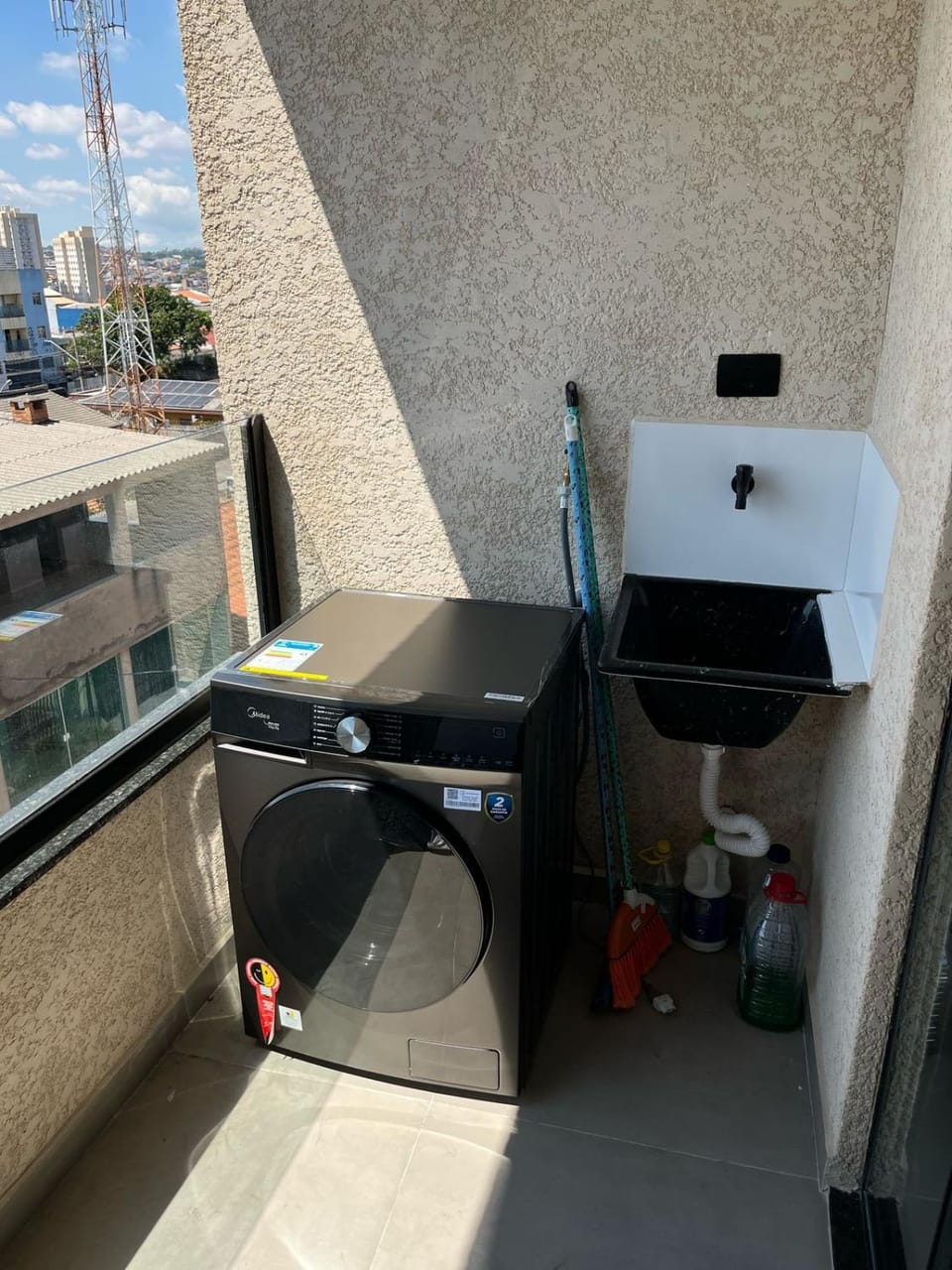 Balcony/Terrace, washing machine