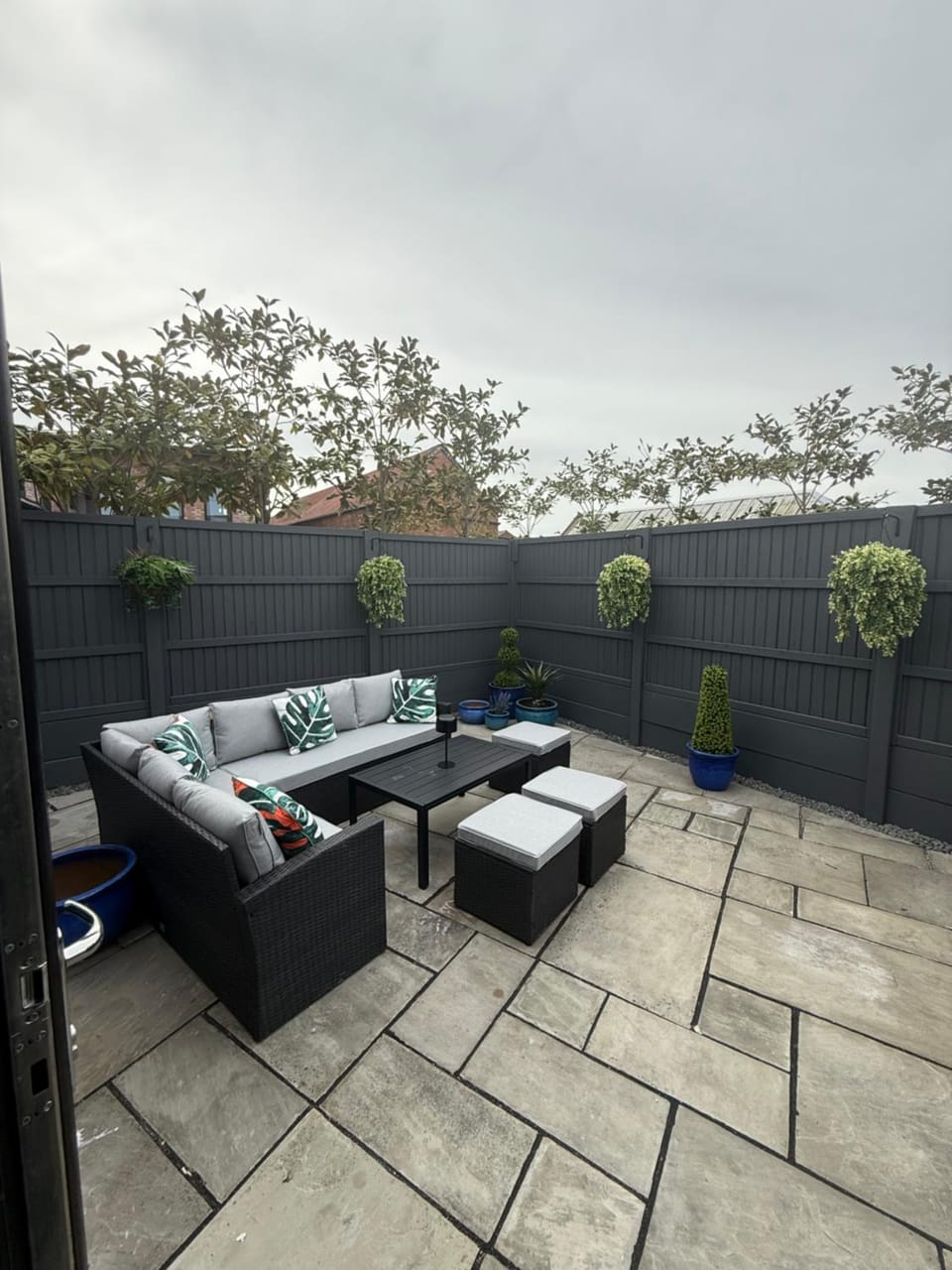 Patio, Garden, Garden view