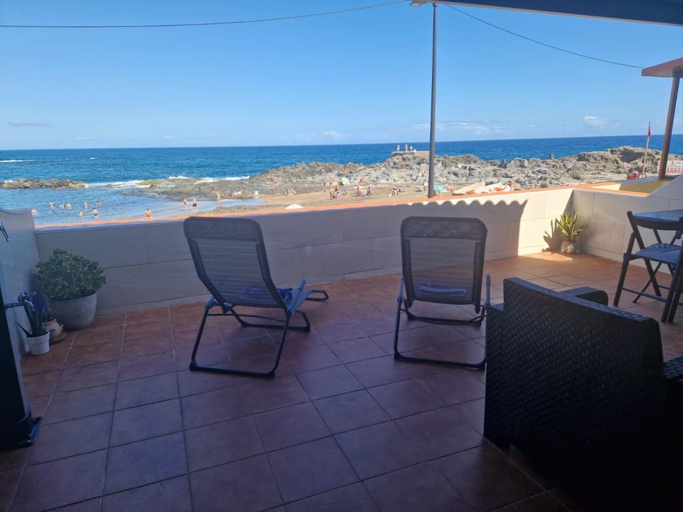 Day, Natural landscape, View (from property/room), Balcony/Terrace, Beach, Sea view