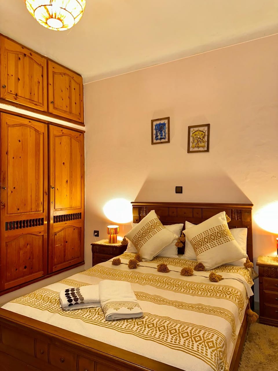 Bed, Bedroom, wardrobe