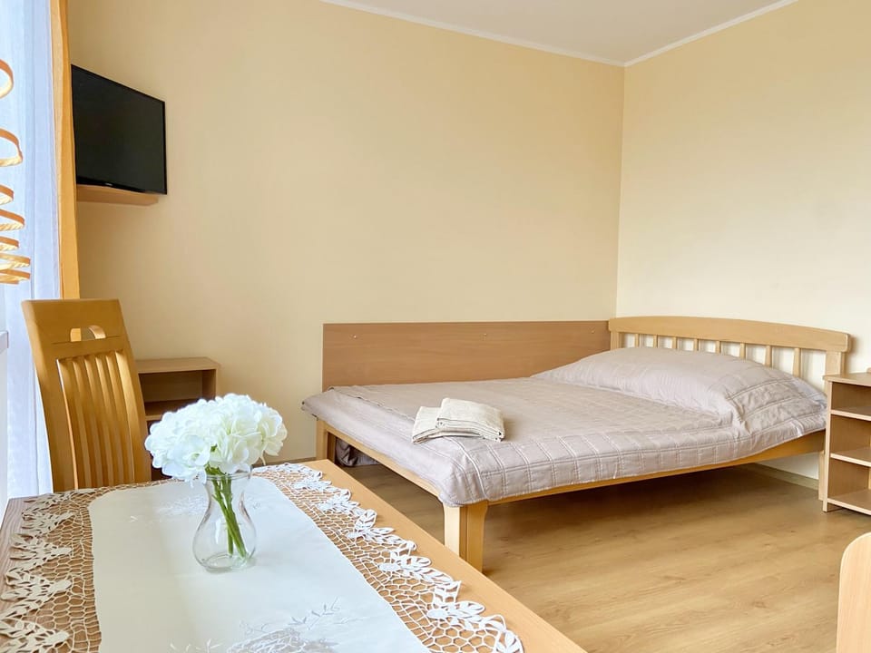 Bed, TV and multimedia, Photo of the whole room