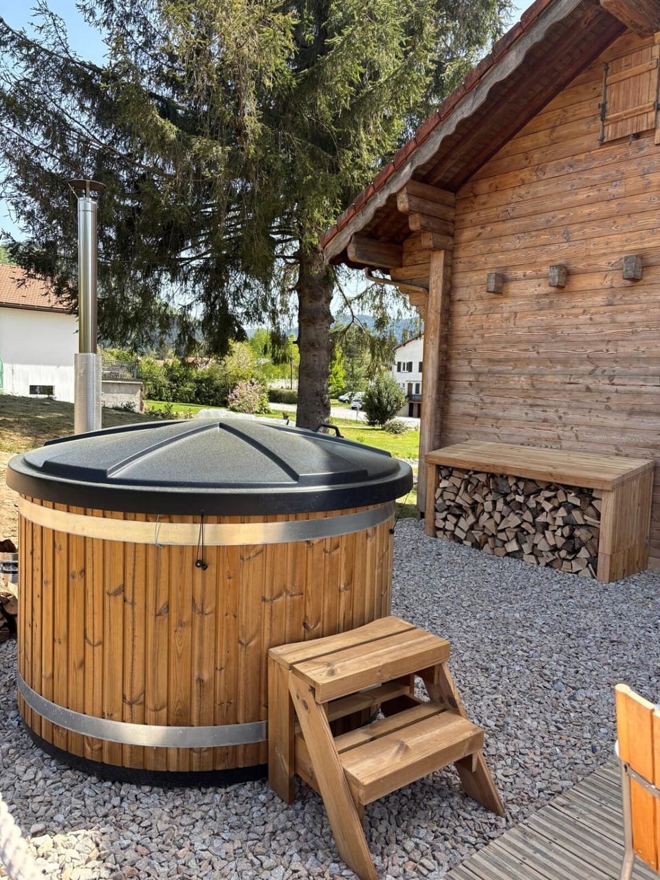 Day, Natural landscape, Hot Tub