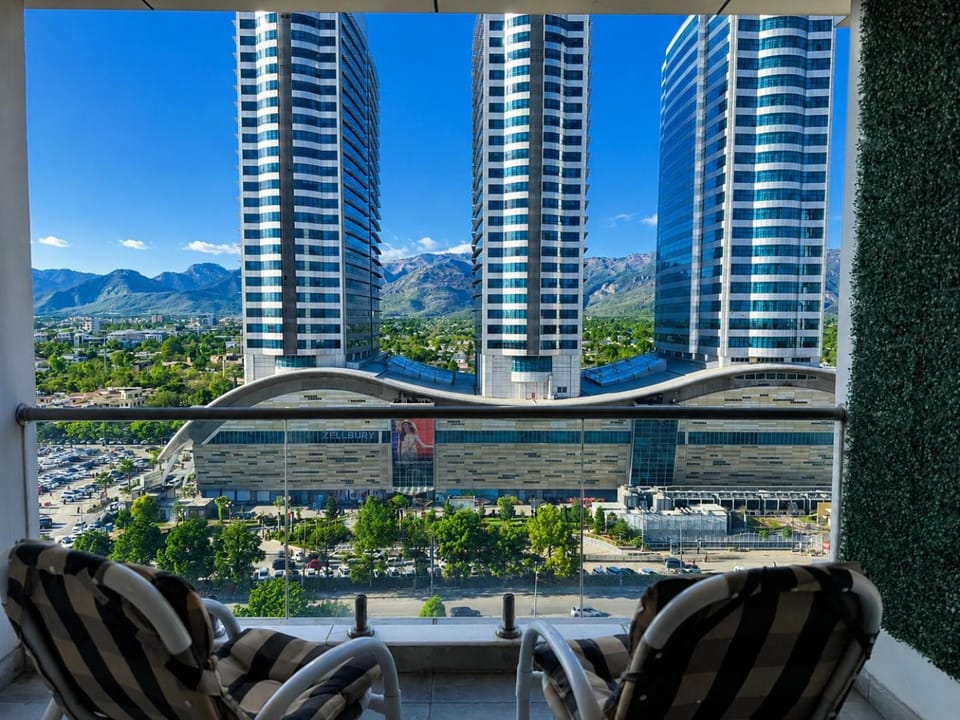 The Urban Lounges in Elysium Tower with Netflix & Balcony Apartment in Islamabad Capital Territory