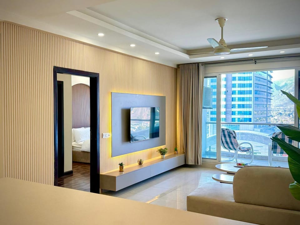 The Urban Lounges in Elysium Tower with Netflix & Balcony Apartment in Islamabad Capital Territory