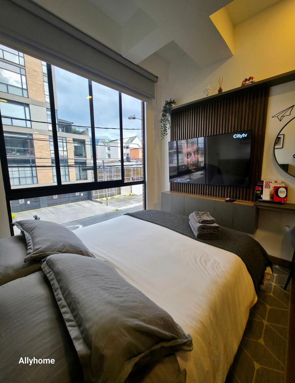 Loft Ejecutivo, lavadora, Cll 91-49, Bogotá Norte Apartment in Bogota