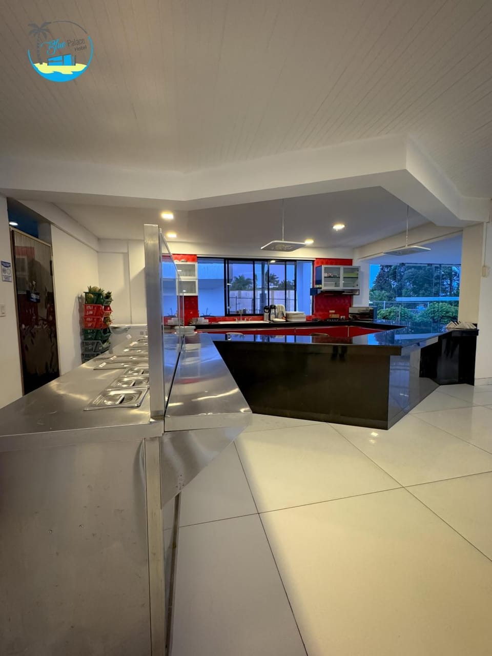 Restaurant/places to eat, Natural landscape, Kitchen or kitchenette, Decorative detail, Dining area
