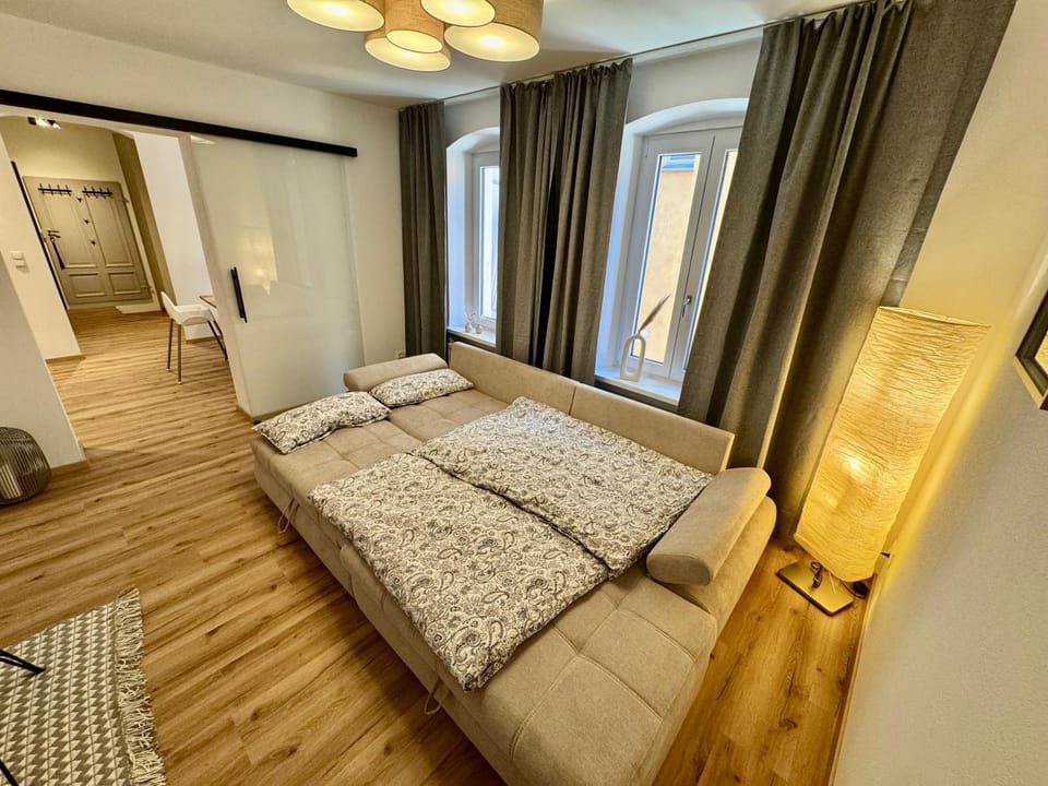 Living room, Bedroom