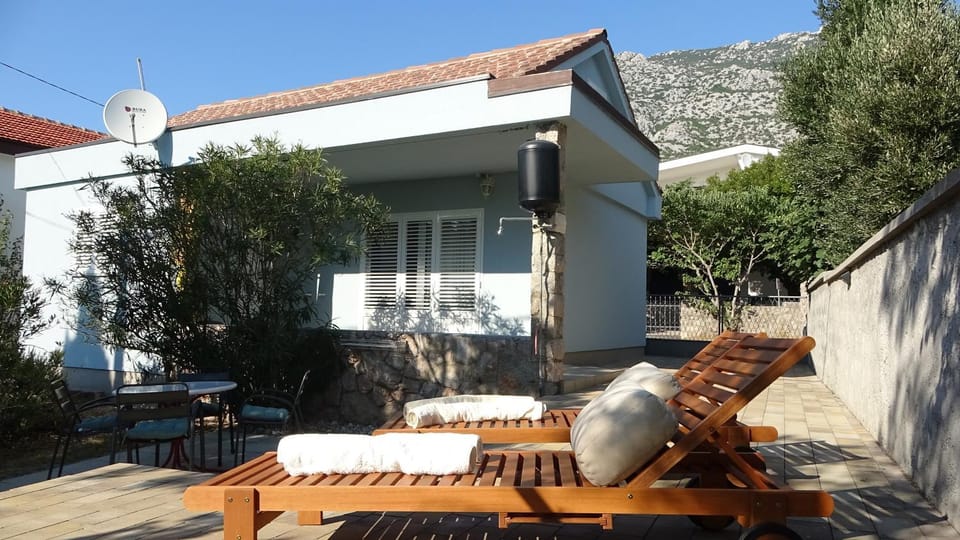 Property building, Patio, Facade/entrance, View (from property/room), sunbed