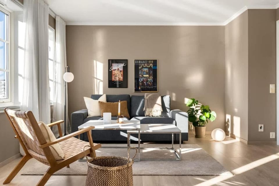 Central sea house apartment - Free parking Apartment in Rogaland