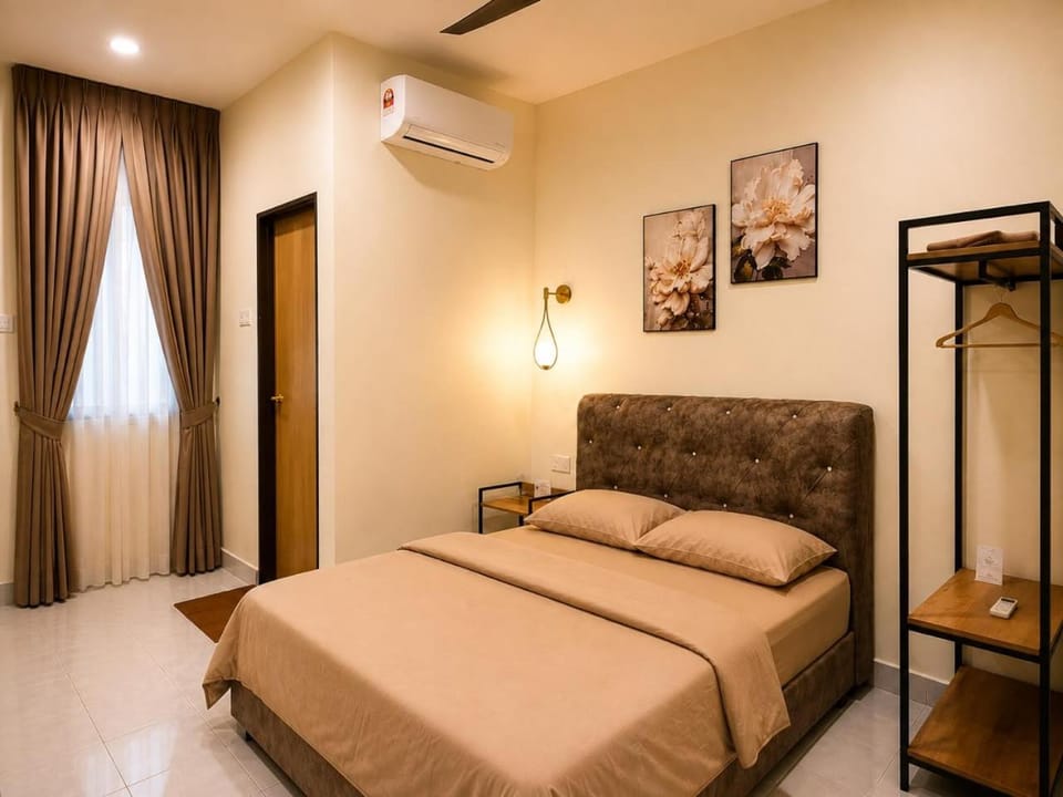 Bedroom, air conditioner
