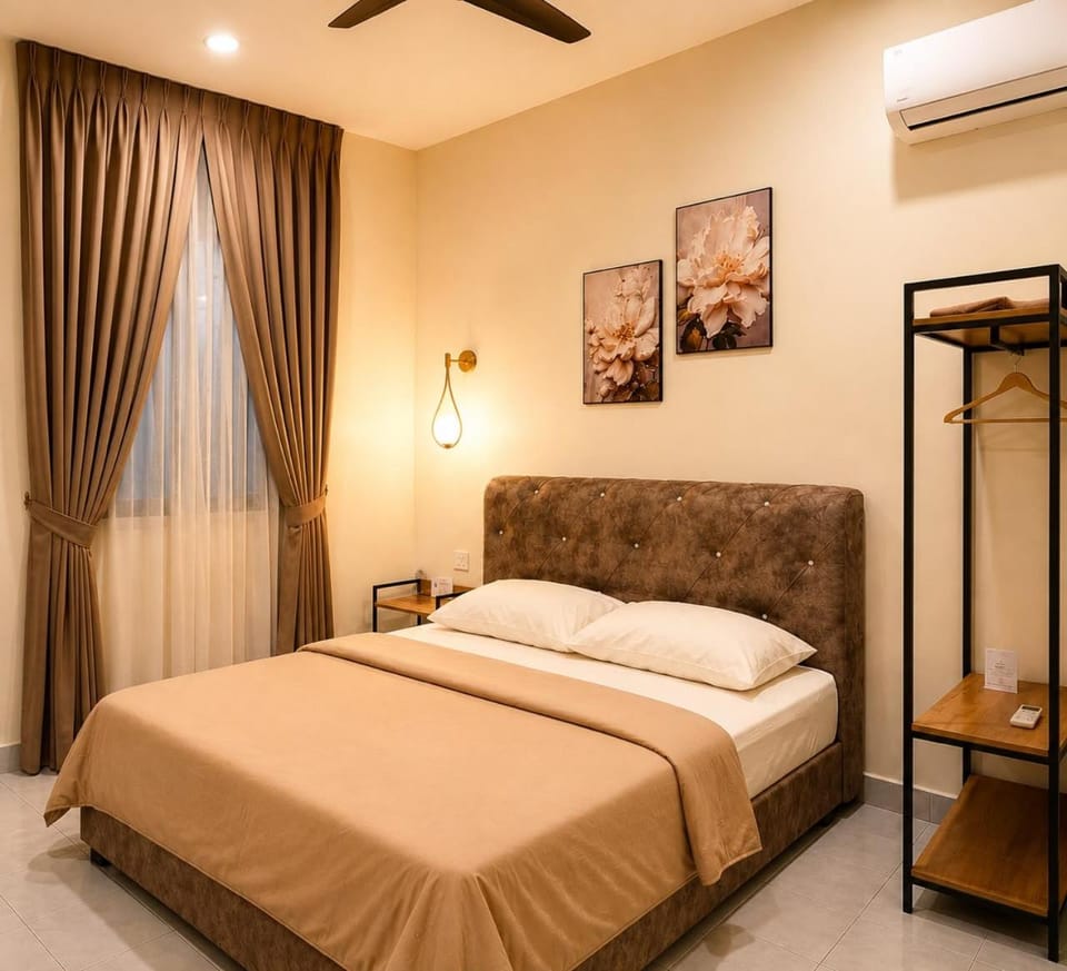 Bedroom, air conditioner