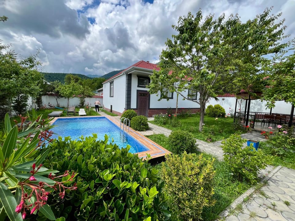 Gabala White House Villa in Azerbaijan