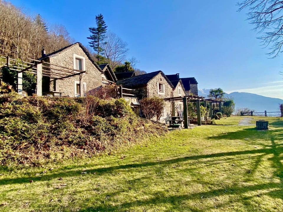 Property building, Garden, Garden view