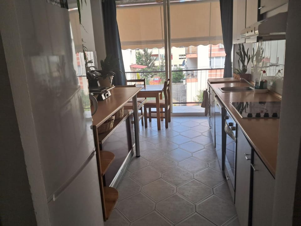 Kitchen or kitchenette, Dining area, oven, stove