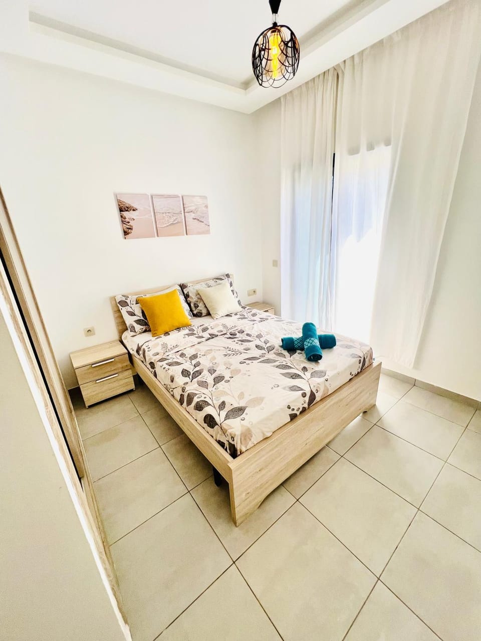 Appartement vue sur piscine à 5 min à pied de la Plage - Résidence Luxe avec Piscines & Parcs Enfants Apartment in Tangier-Tétouan-Al Hoceima