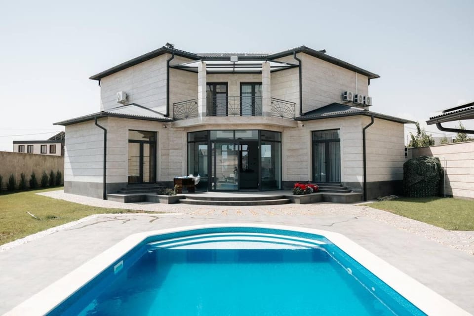 Property building, Day, Pool view