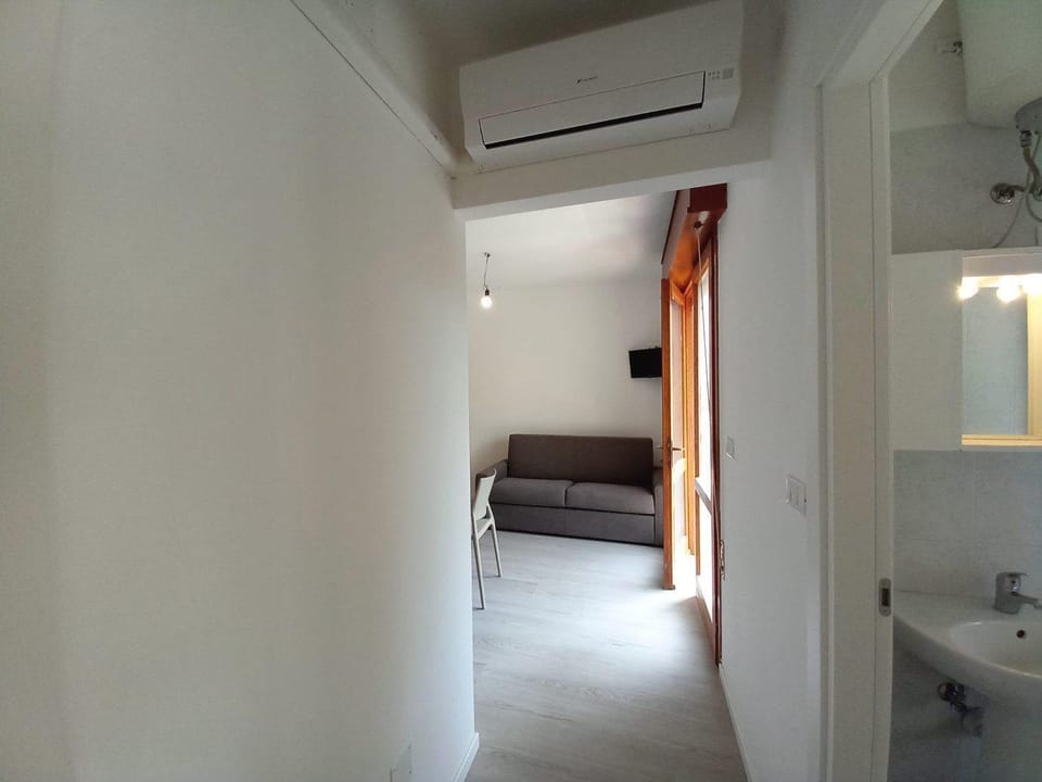 Living room, air conditioner