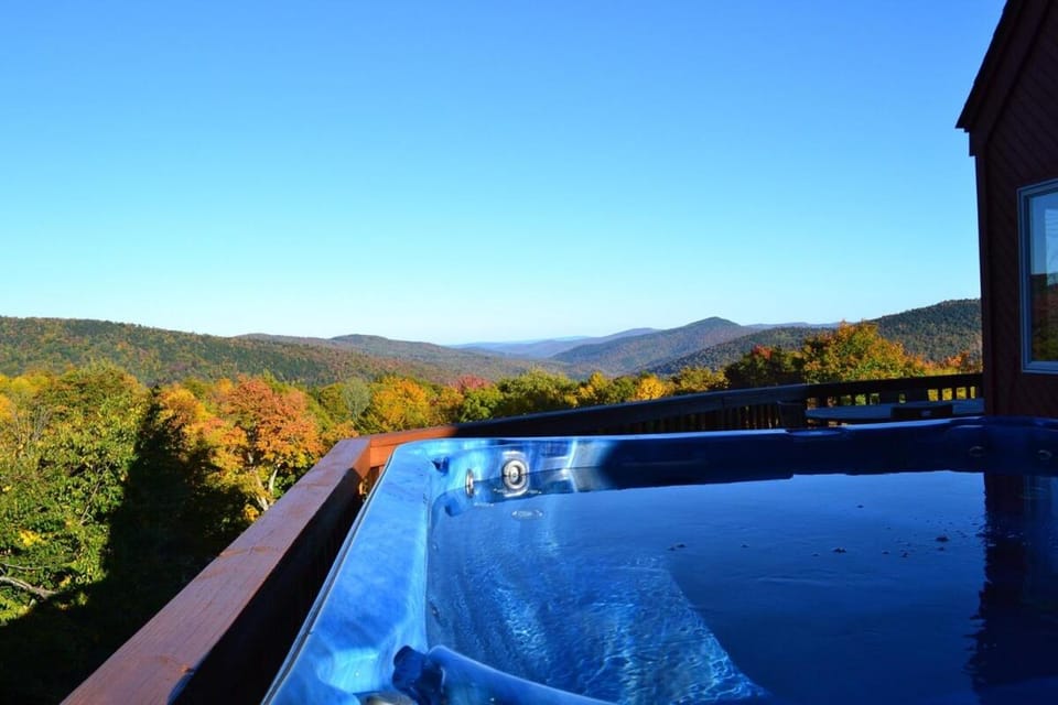 Hot Tub, Mountain view