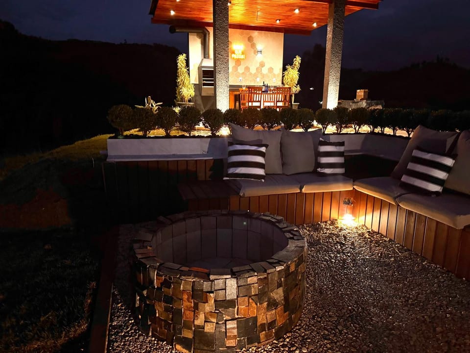 Night, Natural landscape, BBQ facilities