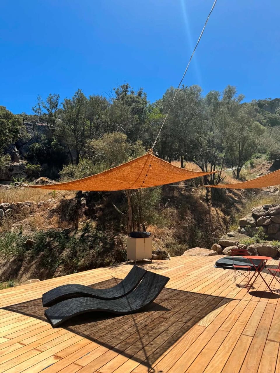 Patio, sunbed