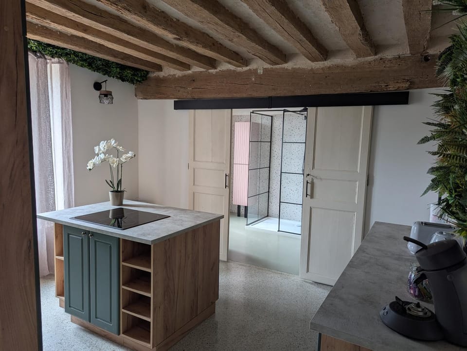 Grand appartement centre ville Apartment in Normandy
