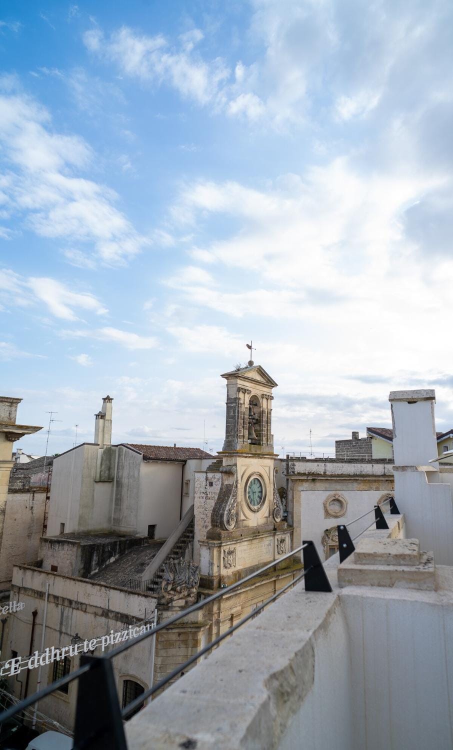 View of the Tower, accommodation in the historic center and WiFi House in Galatina