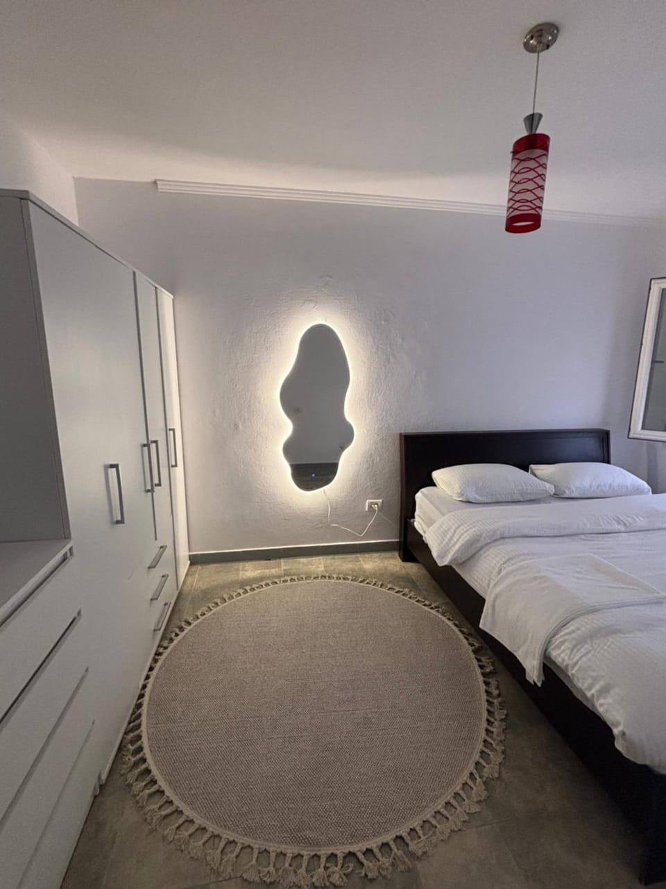 Bed, Photo of the whole room, Bedroom, wardrobe