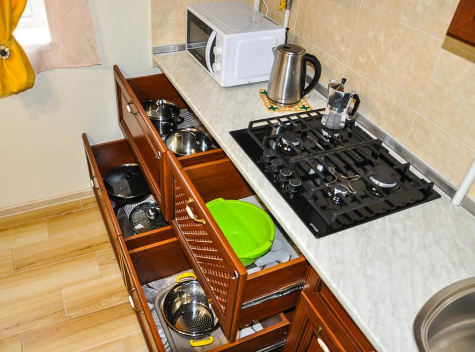 Центр Новострой Новая большая однокомнатная квартира со всеми удобствами Apartment in Ukraine