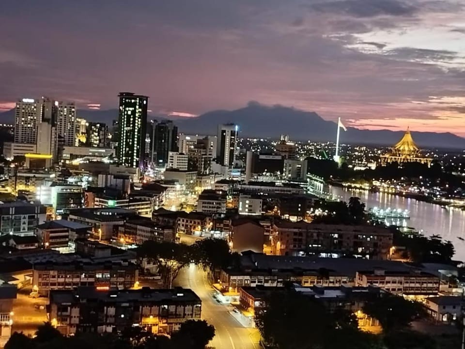 Night, View (from property/room), City view, Landmark view, River view, Street view