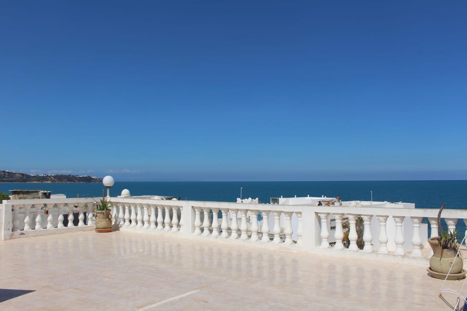 Property building, Nearby landmark, Day, Natural landscape, View (from property/room), Balcony/Terrace, Sea view