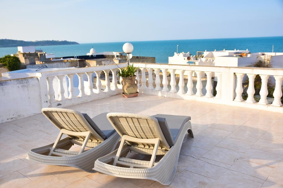 Patio, Day, Natural landscape, View (from property/room), Balcony/Terrace, Seating area, Sea view