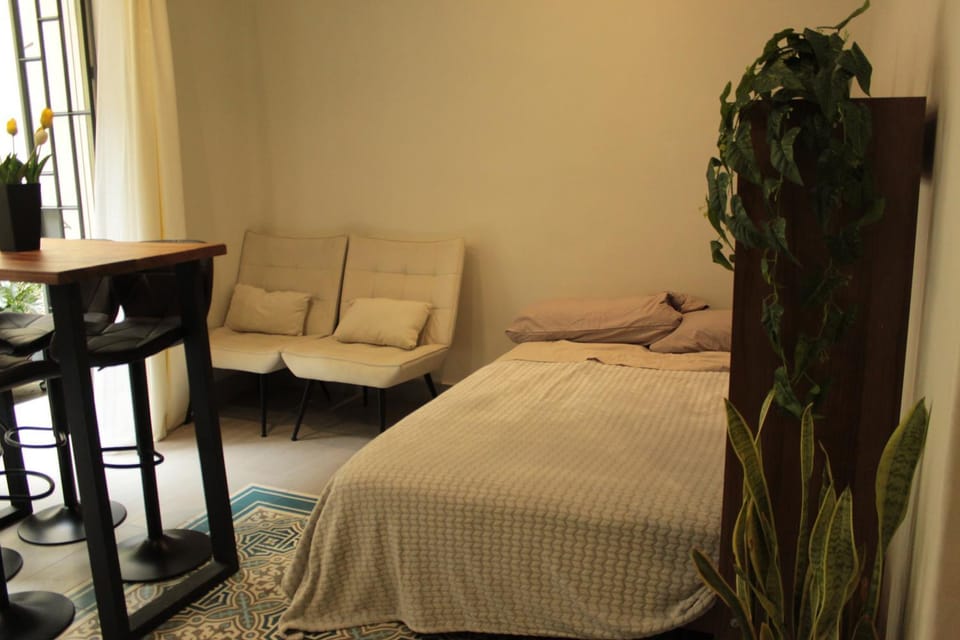 Living room, Bedroom