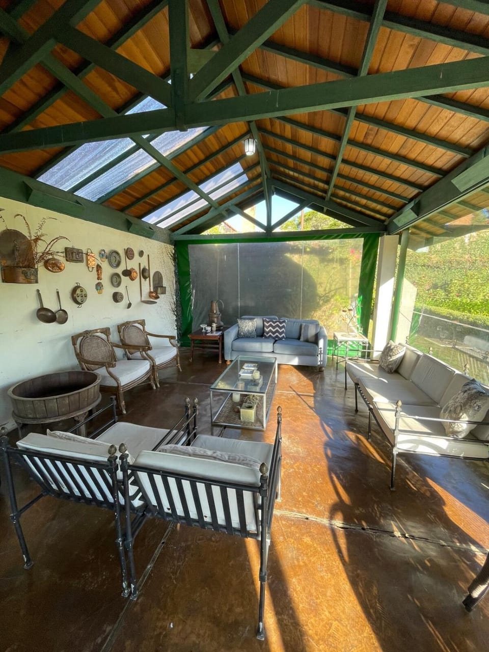Patio, Living room, Seating area