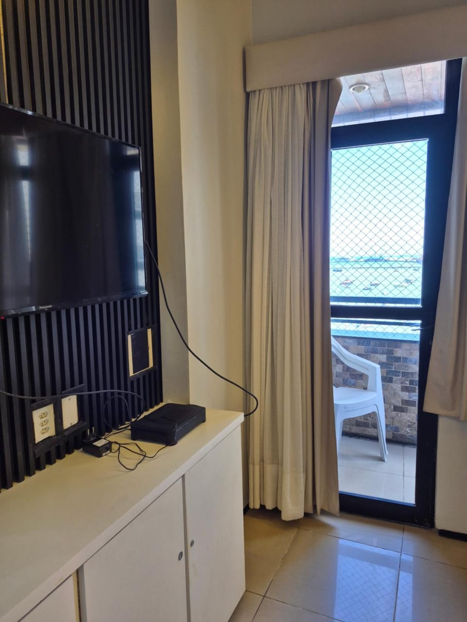 Bed, Photo of the whole room, Bedroom, towels, air conditioner