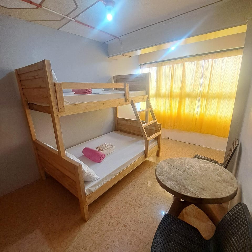 Photo of the whole room, Bedroom, bunk bed