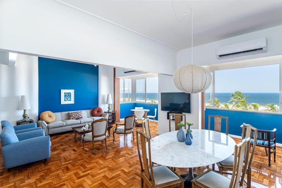Luxury 3BDRs Sea View in Copacabana A 2440 Apartment in Rio de Janeiro