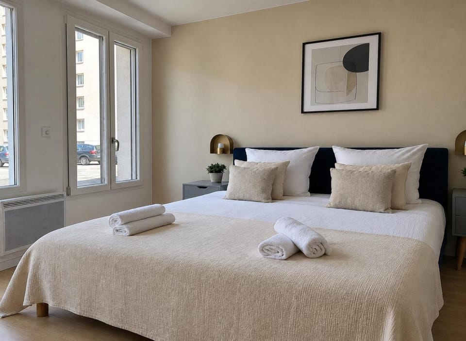 Bed, Bedroom