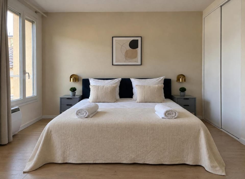 Bed, Bedroom