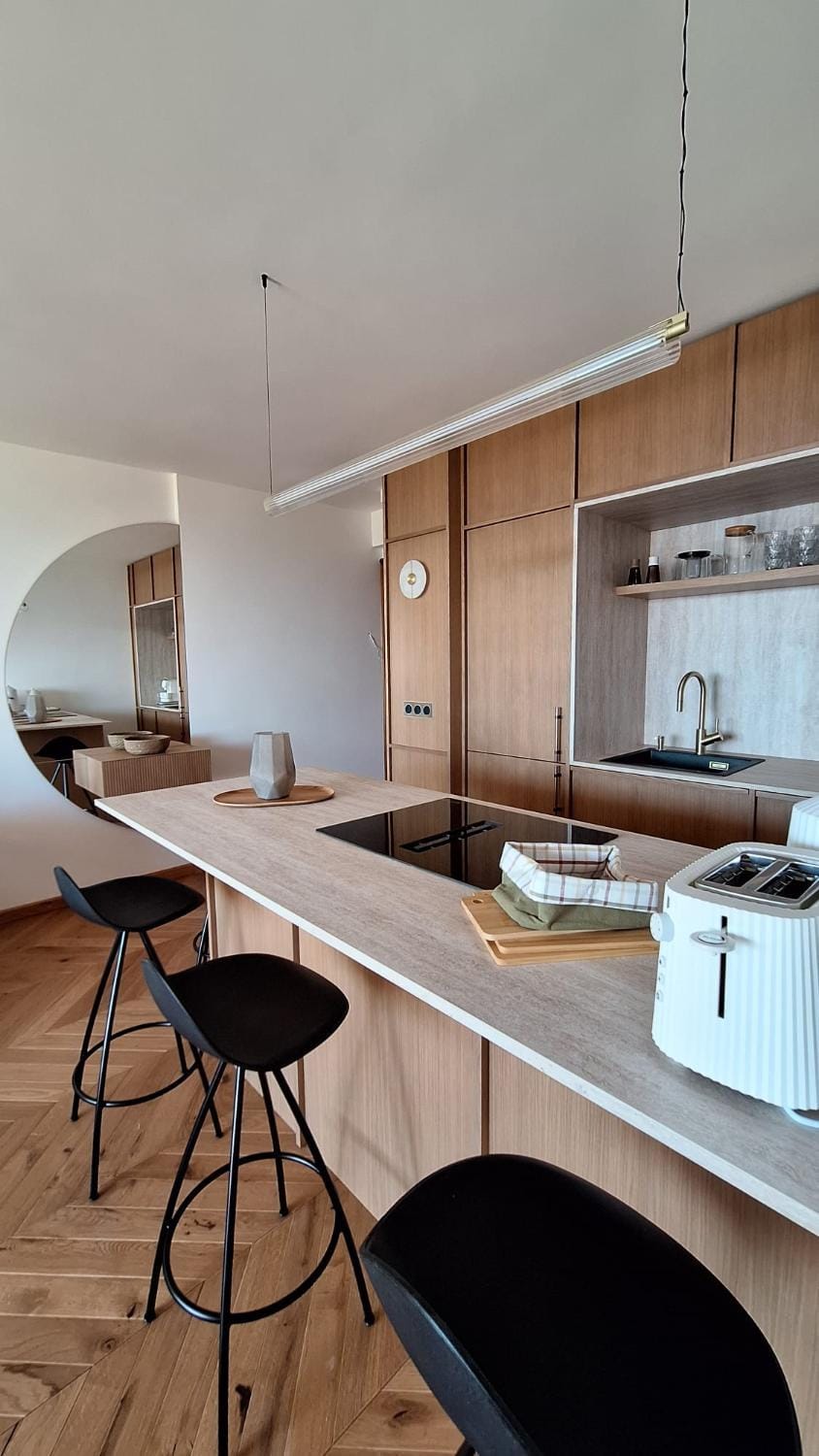 Appartement design 1ère ligne avec vue panoramique sur la mer Apartment in Cannes
