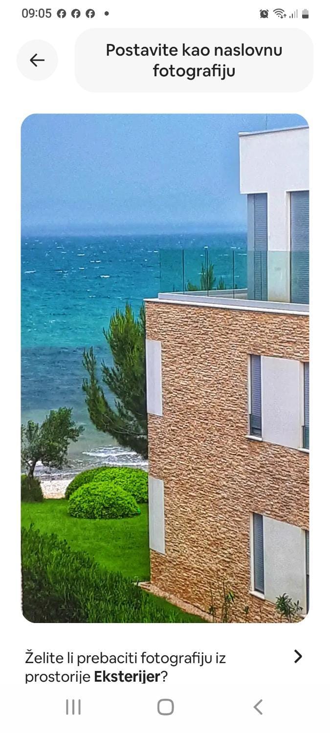 Luxury apartment with sea wiew, next to the beach Apartment in Šibenik-Knin County, Croatia