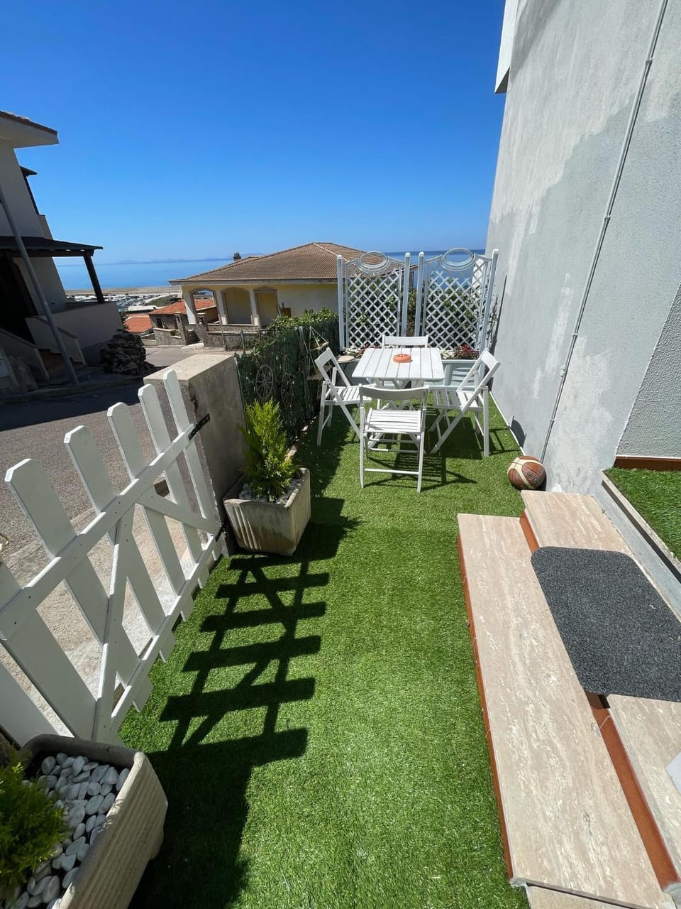 Property building, Patio