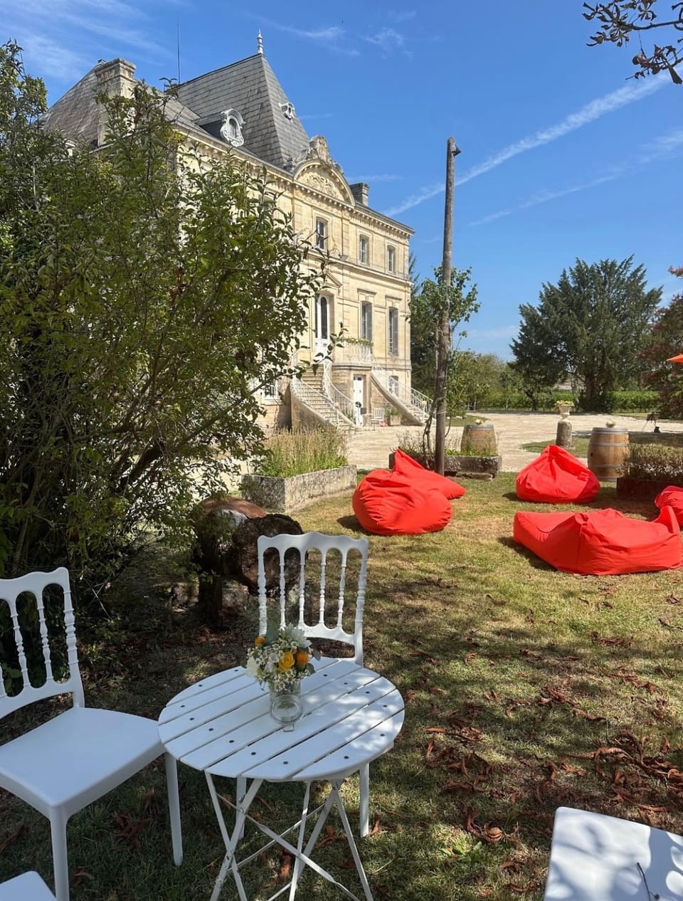 Property building, Garden, Garden view