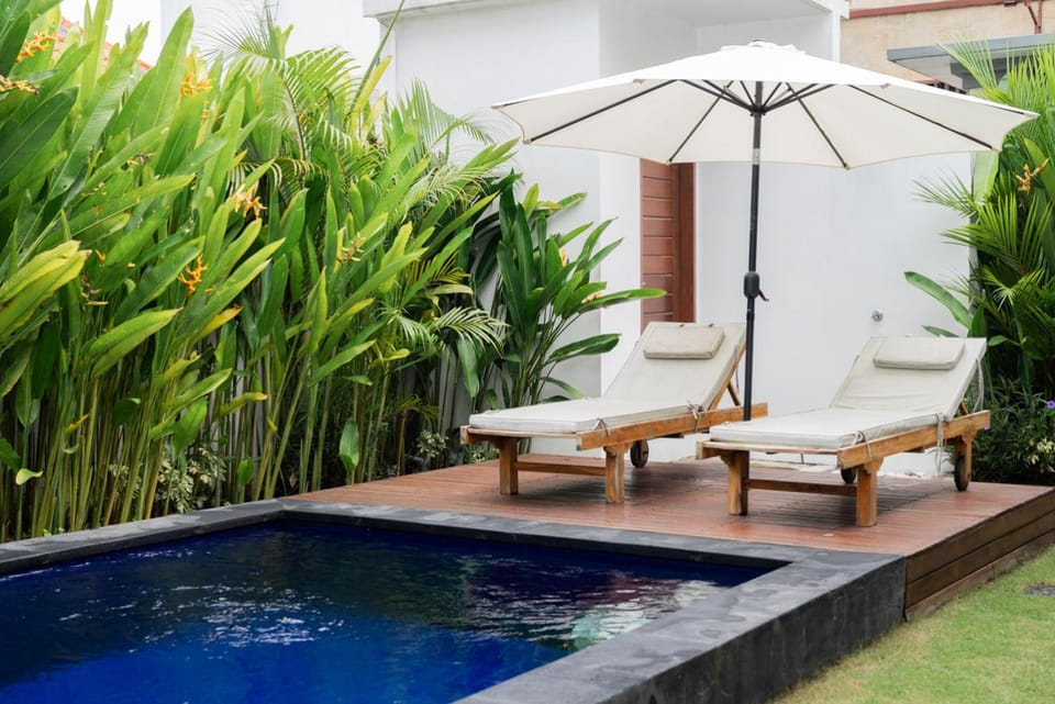 Spring, Day, Garden, Garden view, Pool view, Swimming pool, sunbed
