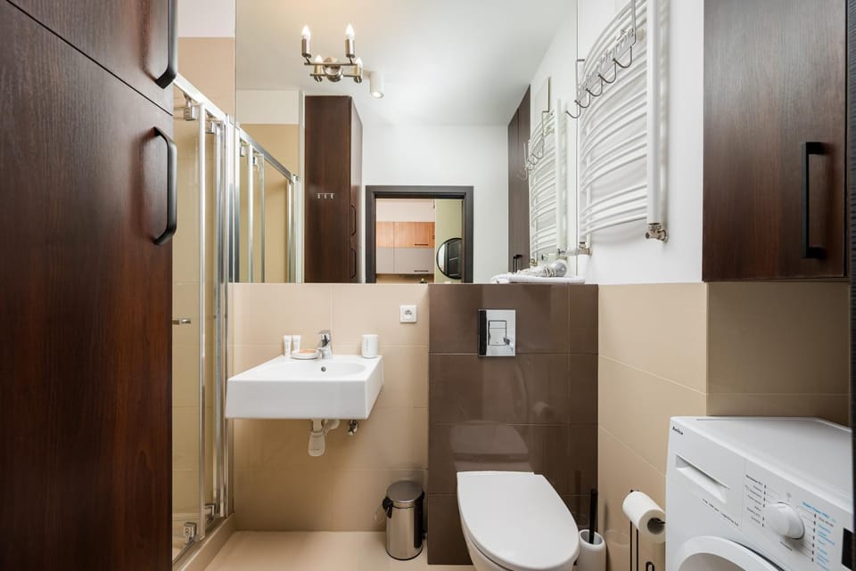 Shower, Toilet, Bathroom, towels