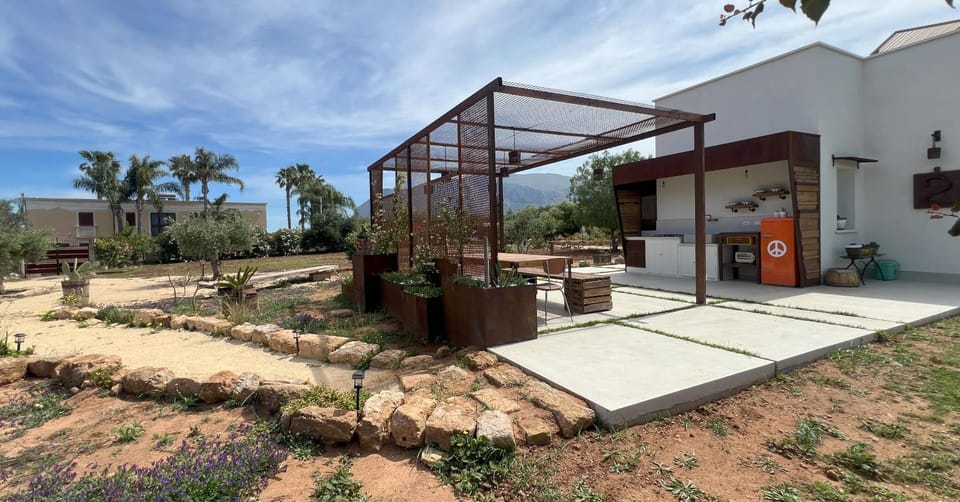 Property building, Garden view
