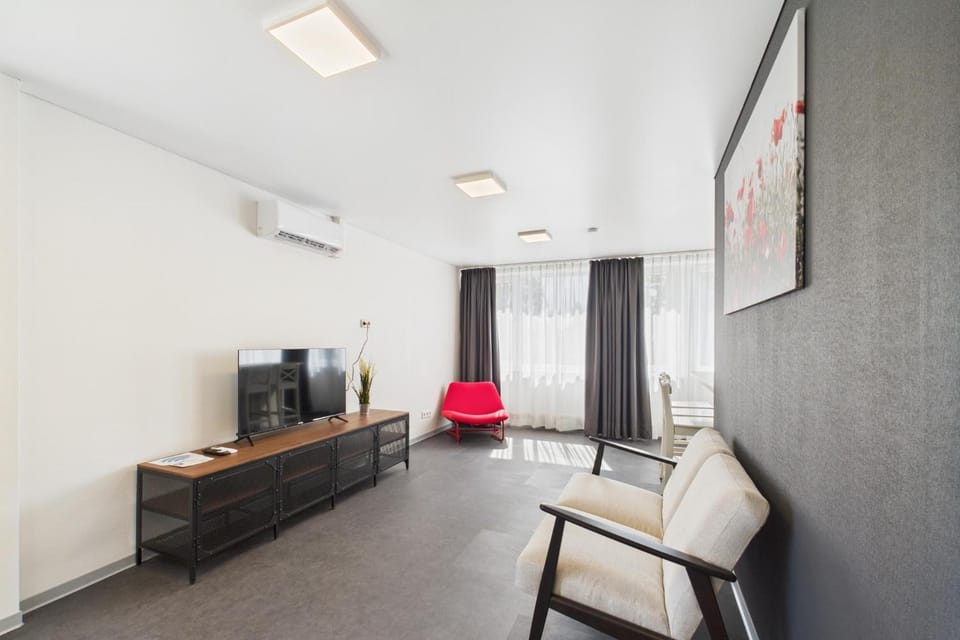 Living room, Seating area, air conditioner