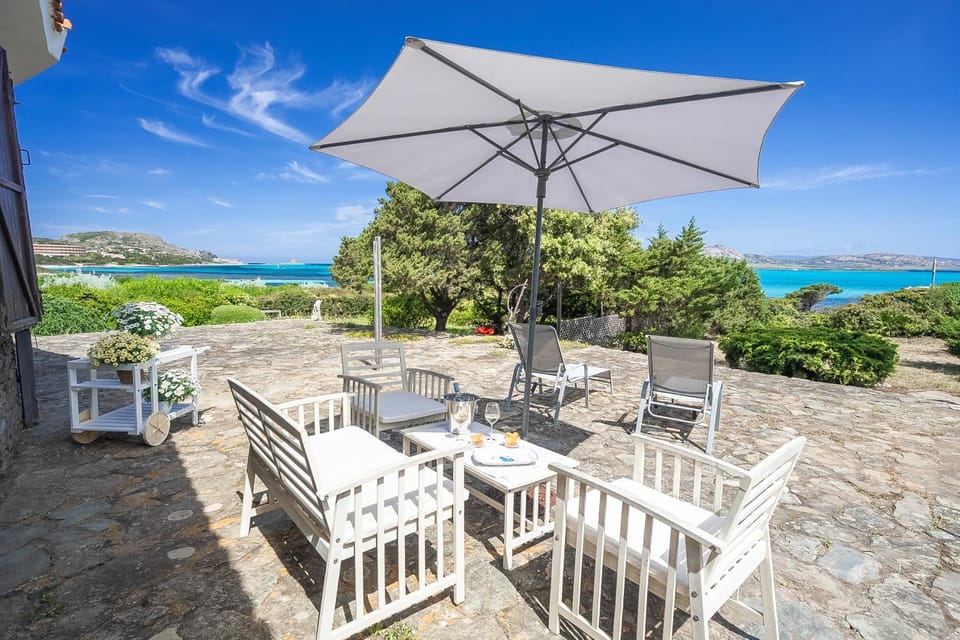 Patio, Spring, Day, Natural landscape, View (from property/room), Sea view, sunbed