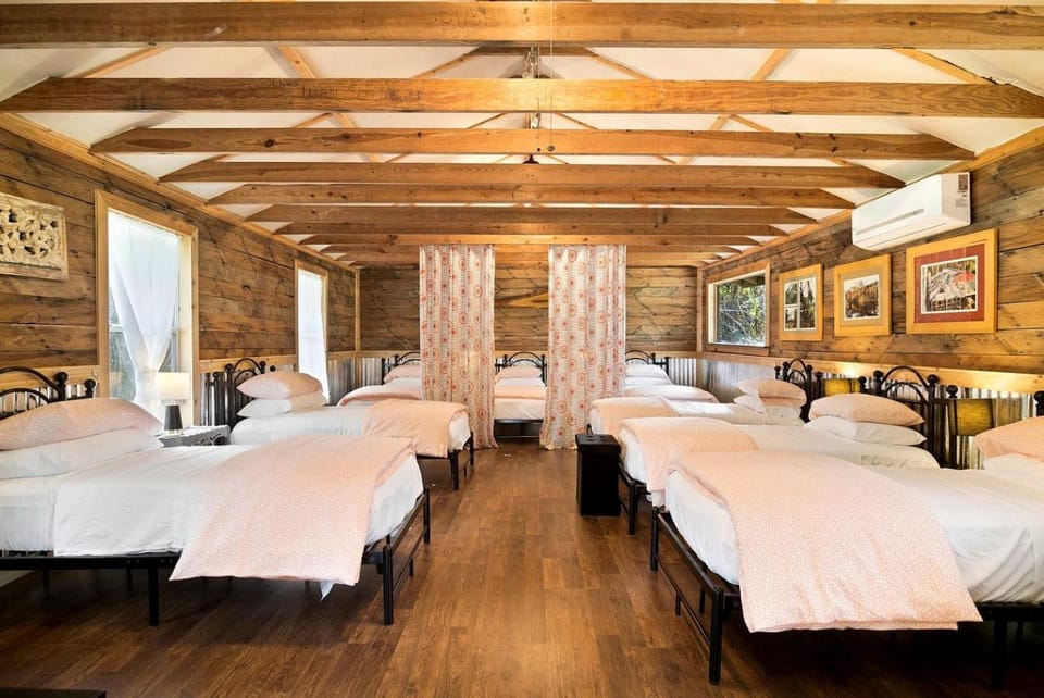 Expansive Vacation Lodge Rental for 60 Guests in Covington, Louisiana House in Covington